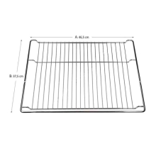 Σχάρα φούρνου κουζίνας οριζόντια Pitsos, Siemens, Bosch 37,5cm X 46,5cm